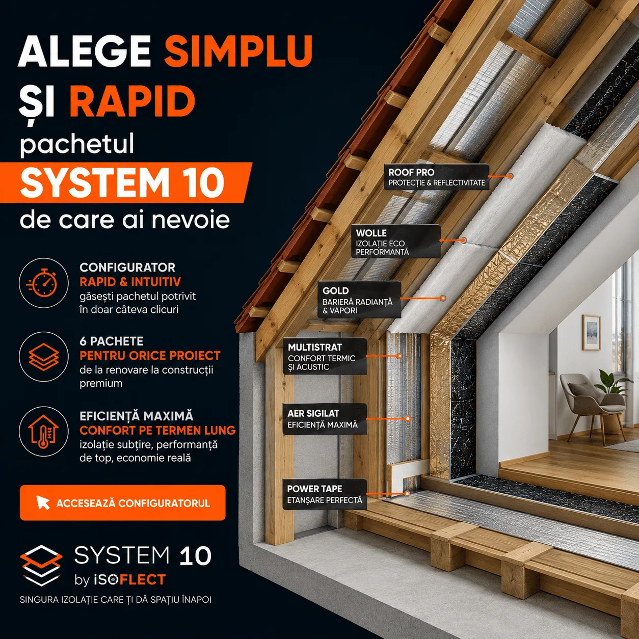 Choose the System 10 package you need, simply and quickly
