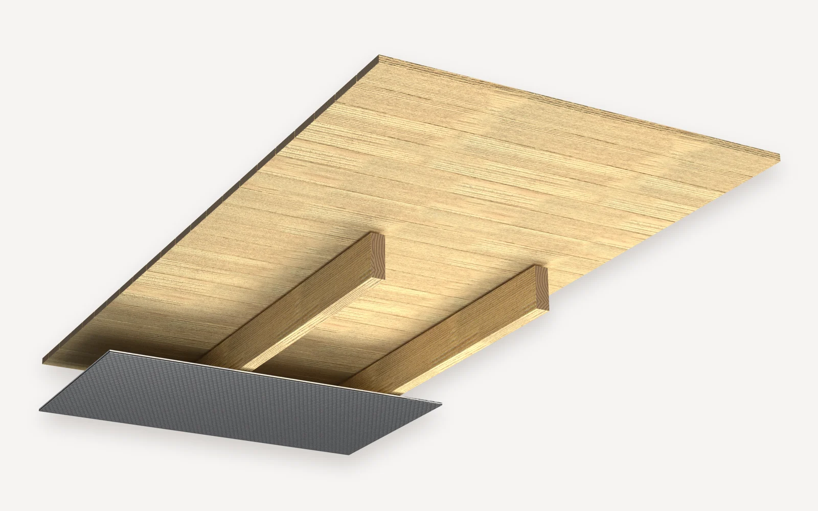 Montaj, pasul 2: reflectiva gold