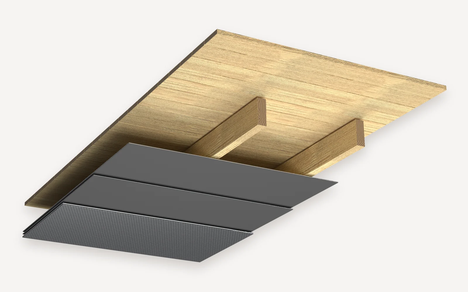 Montaj, pasul 2: faza 1: reflectiva gold