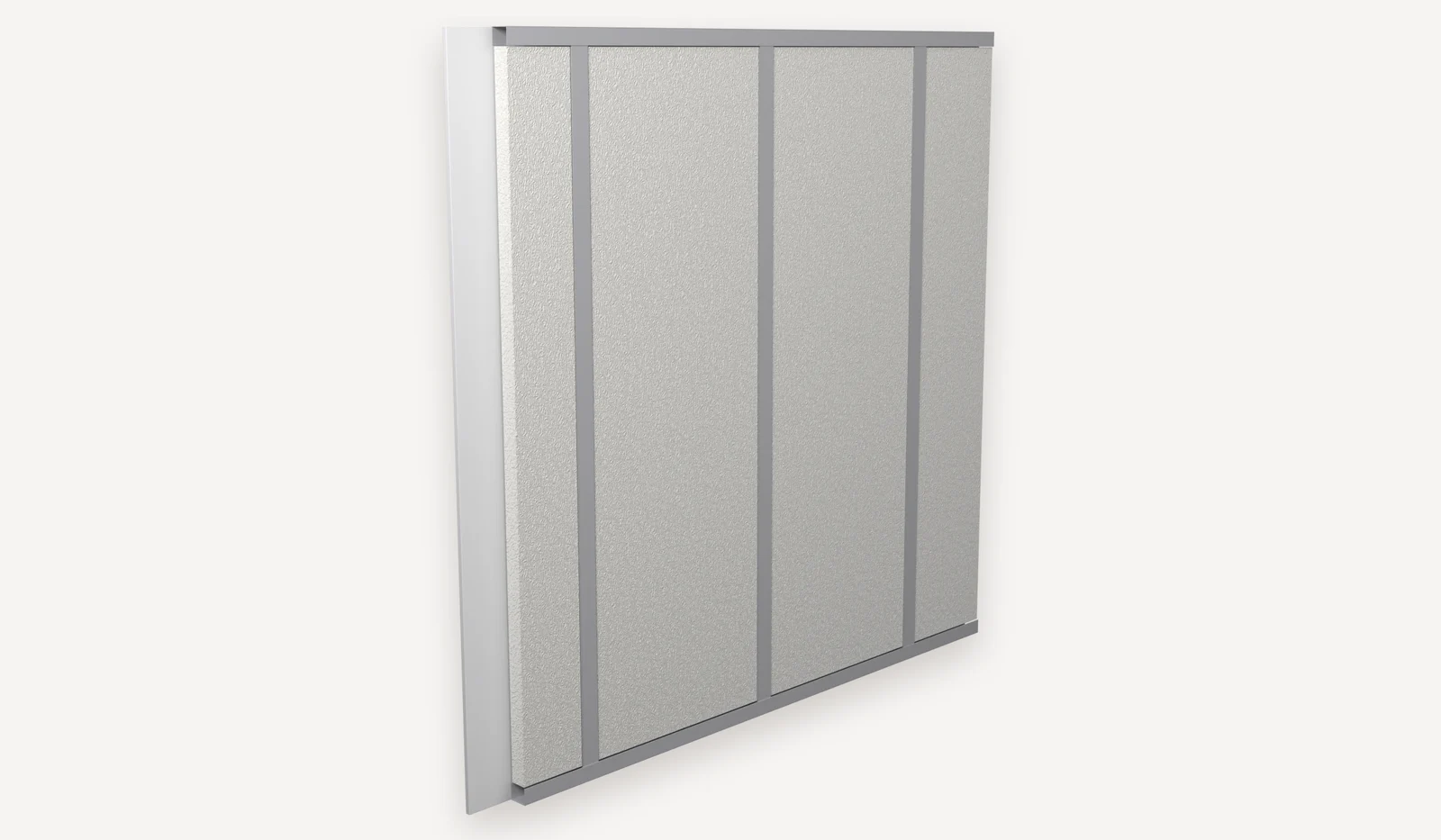 Montaj pe profile metalice, pasul 4: fibra termoizolantă wolle