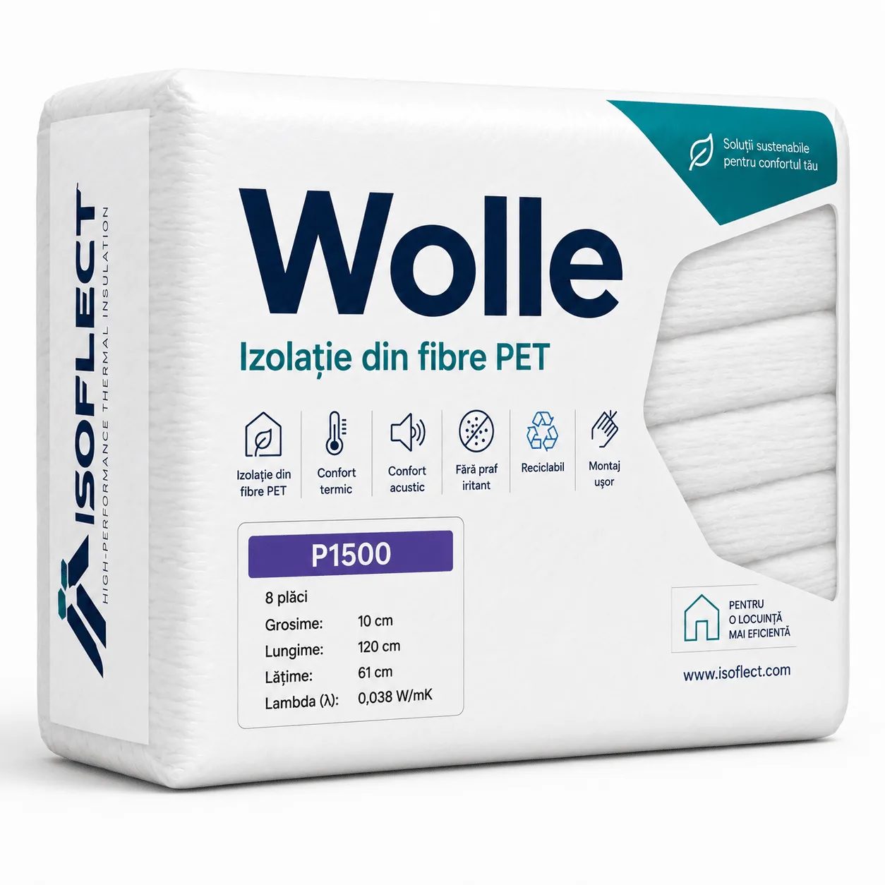 Wolle P1500, pachet standard