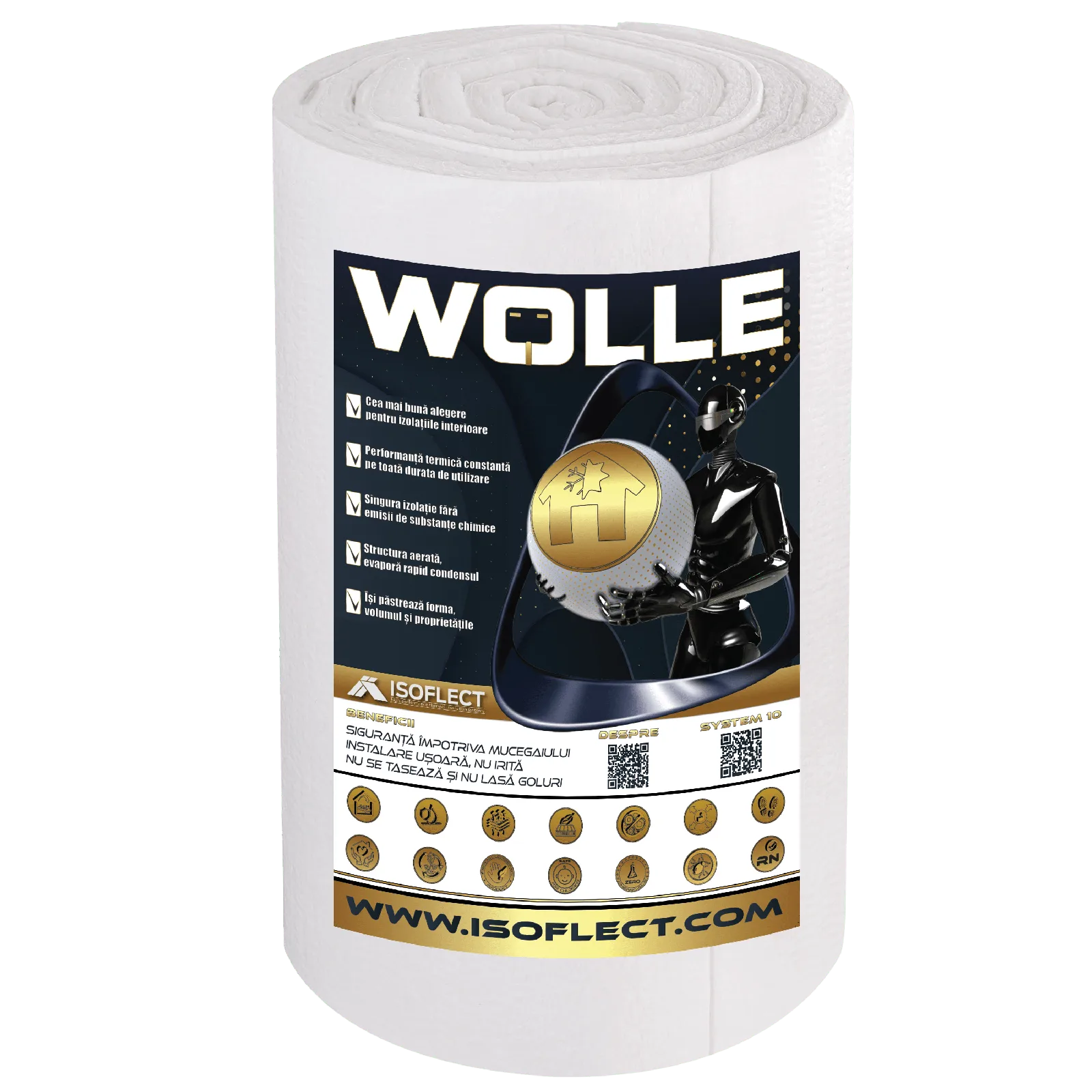 Wolle P800, rolă